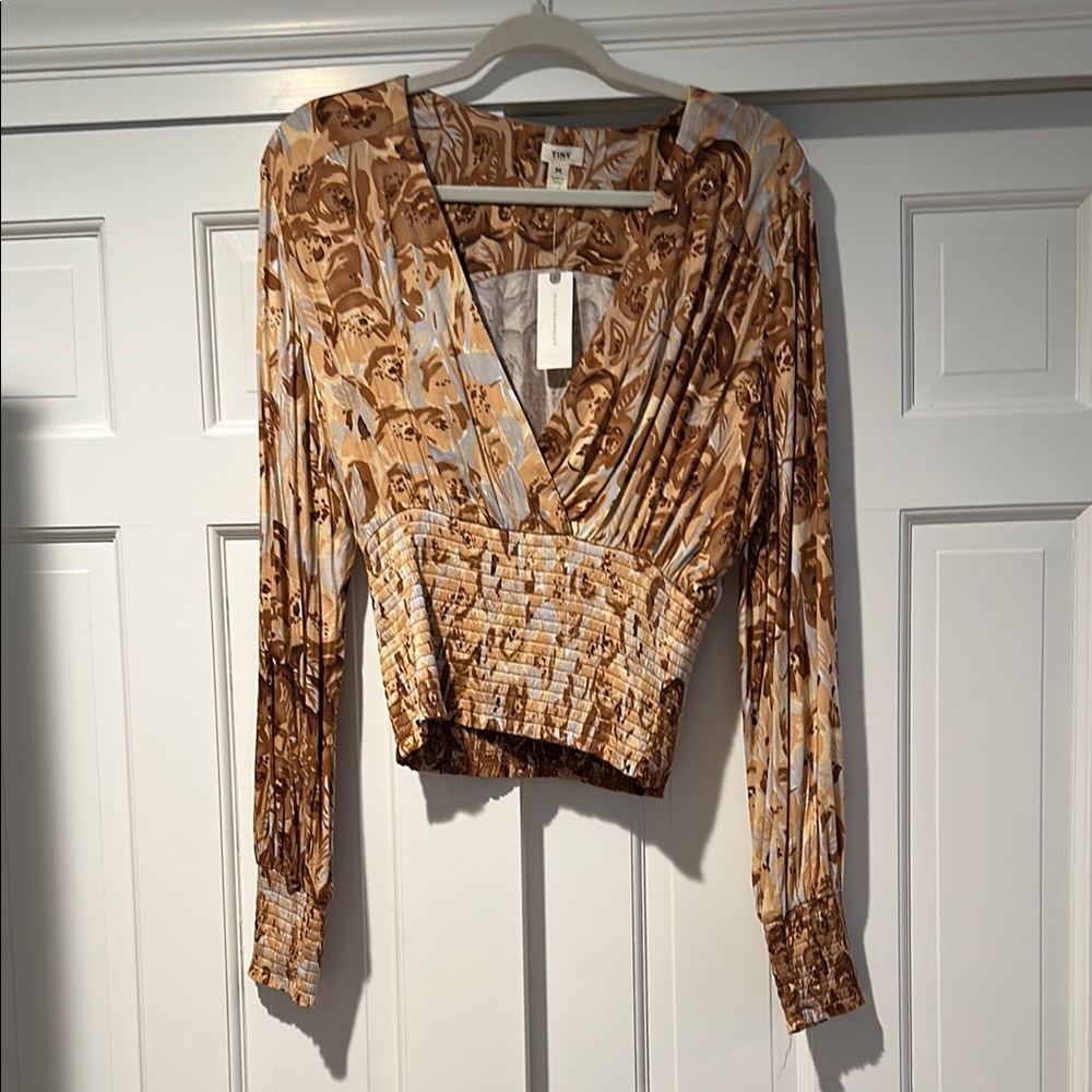 NWT Anthropologie Cropped Top
